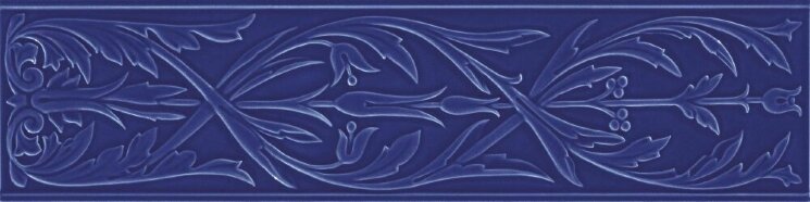 Декор Ermitage Cobalt Craquele 20x80 Epoque Ceramiche Grazia з колекції Epoque Ceramiche Grazia