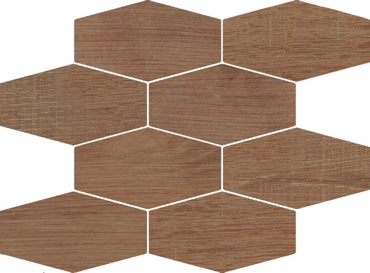 Мозаїка 24x29 Mosaico Nw Oak Grip - Natural Wood L60 XL90 - HNTM15 з колекції Natural Wood L60 XL90 Herberia