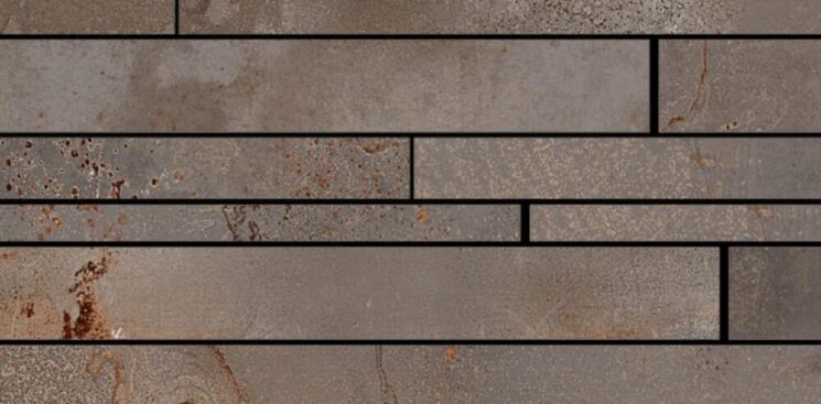 Декор Muretto Iron 22.5x45 Oxidart Sant Agostino з колекції Oxidart Sant Agostino