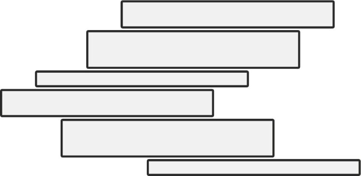 Мозаїка Fragment Matte Modulo Listello Sfalsato 21x40 BW Marble Floor Gres з колекції BW Marble Floor Gres