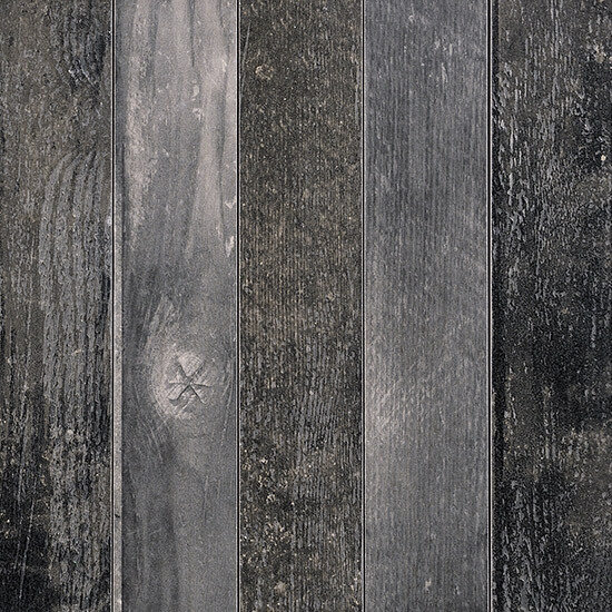 Плитка (7.8x61) CC767R BLACK - Chevronchic з колекції Chevronchic Fioranese