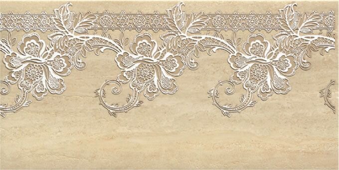 Плитка (30х60) FASCIA LACE CREMA з колекції I Travertini Serenissima Cir Плитка (30х60) FASCIA LACE CREMA з колекції I Travertini Serenissima Cir