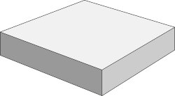Кутова сходинка Con crete Angolo Est Gradino Grigio Basalto Grip r 11 20 mm Ret - 33x33 196465 Con_crete