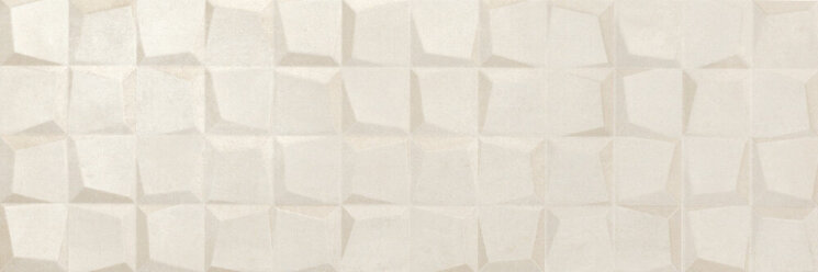 Плитка 30*90 Beton Wall Decoro Cube Marfil Beton Wall LA FENICE CERAMICHE з колекції Beton Wall LA FENICE CERAMICHE