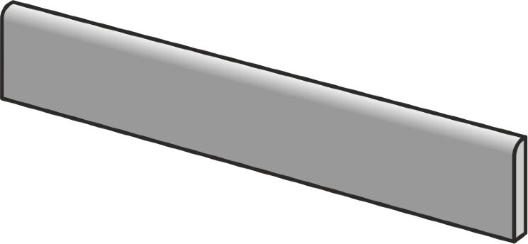 Плінтус 7x60 Stream Grey Batt. - Stream - M14C з колекції Stream Marazzi