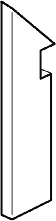 Спецелемент сходинки 7,2x30 F Pr8 Summer Crep Battiscopa Sag. Sx*Satin - Summer з колекції Summer FAP