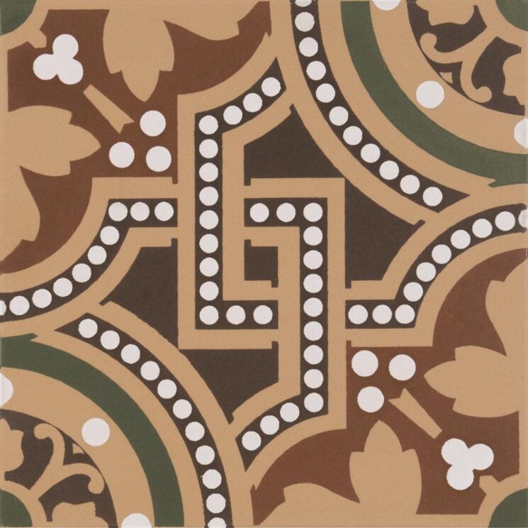 Декор Salisbury Green 15.1x15.1 Victorian Floor Tiles Original Style з колекції Victorian Floor Tiles Original Style Декор Salisbury Green 15.1x15.1 Victorian Floor Tiles Original Style з колекції Victorian Floor Tiles Original Style