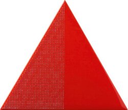 Декор Cristalli Rosso 17x17 Triangolo Petracers