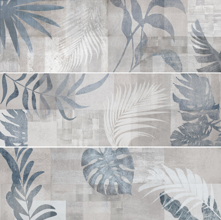 25x76 Stream decoro fierce white M9Q1 з колекції Stream Marazzi