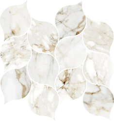 Мозаїка Barnaby Hojas Pulido White - 27.2x28.9  Barnaby