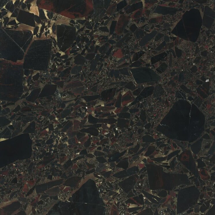 Плитка (45x45) 728970 Marble Black Luc. - I Marmi di Rex з колекції I Marmi di Rex Rex