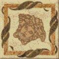 Вставка Angolo Greca Nero 5.7x5.7 Palace Gold Versace з колекції Palace Gold Versace