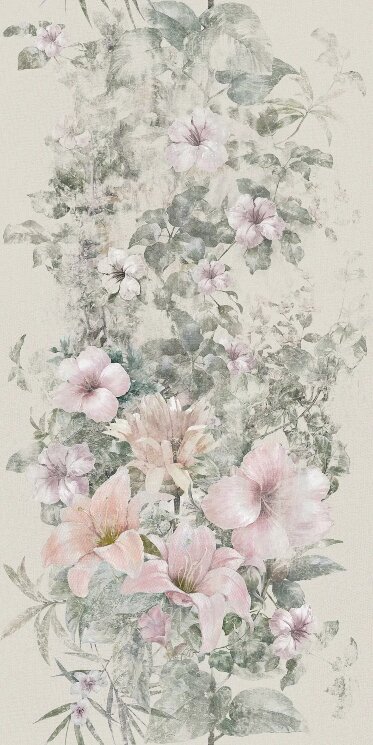 Плитка 60x120 RPL030 DECORO FLOREALE Cotto Petrus Carta da Parati з колекції Carta da Parati Cotto Petrus