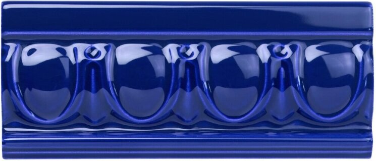 Бордюр Egg And Dart 6.5x15.2 Artworks Royal Blue Original Style з колекції Artworks Royal Blue Original Style