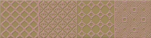 Декор Decor Capuccino 7.3x30 Dolce Dual Gres з колекції Dolce Dual Gres