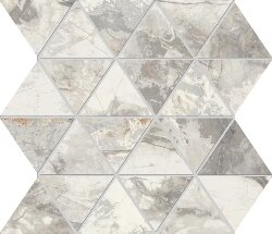Мозаїка 30x30 NL17 White Mosaico Triangolo Edimax Astor Golden Age