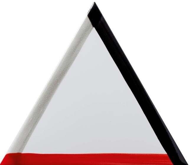 Декор Pennellato A Grigio Nero Rosso 17x17 Triangolo Petracers з колекції Triangolo Petracers