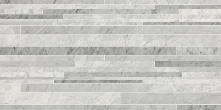 Плитка 60x120 1005489 Carrara Bricks Lev/Ret Isla Tiles Selezione Marmi з колекції Selezione Marmi Isla Tiles