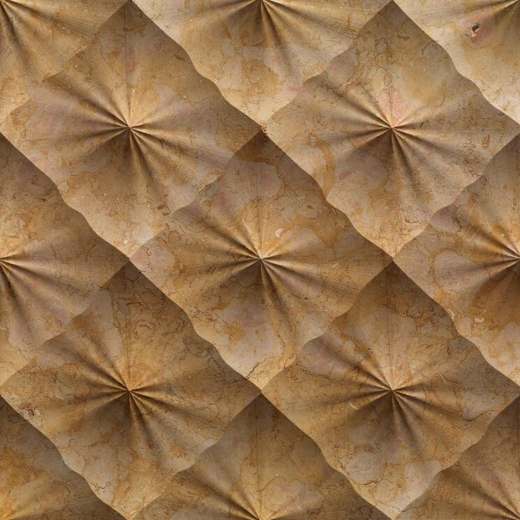 Плитка 60x60 Diamante Giallo/Reale Lithos Design Incise Architectural з колекції Incise Architectural Lithos Design