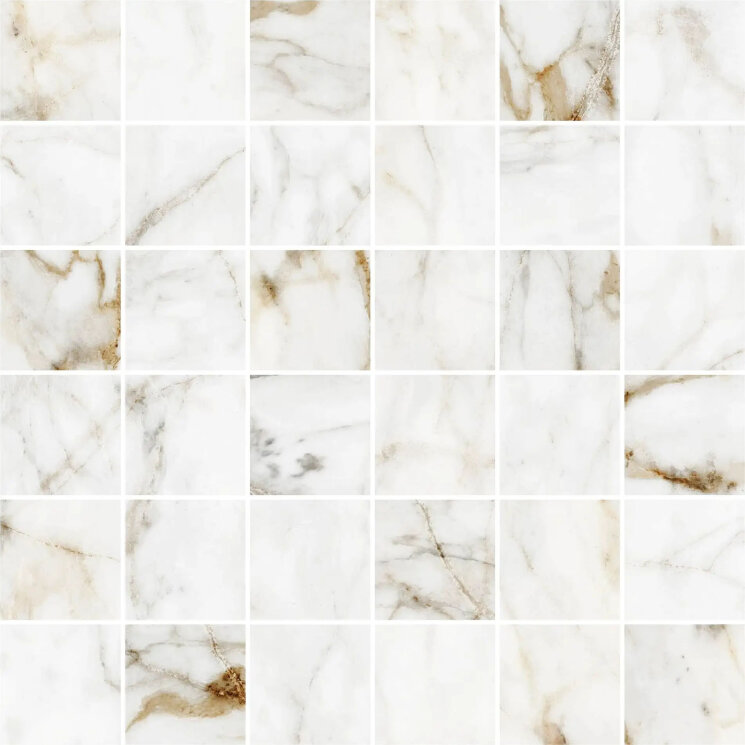 Мозаїка Barnaby Malla Pulido White - 30x30  Barnaby з колекції Barnaby Halcon