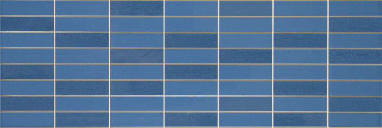 Декор (22x66.2) MLET Mosaico Blue - Colourline з колекції Colourline Marazzi