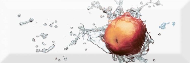 Декор Decor Nectarine 10x30 Fresh Absolut Keramika з колекції Fresh Absolut Keramika