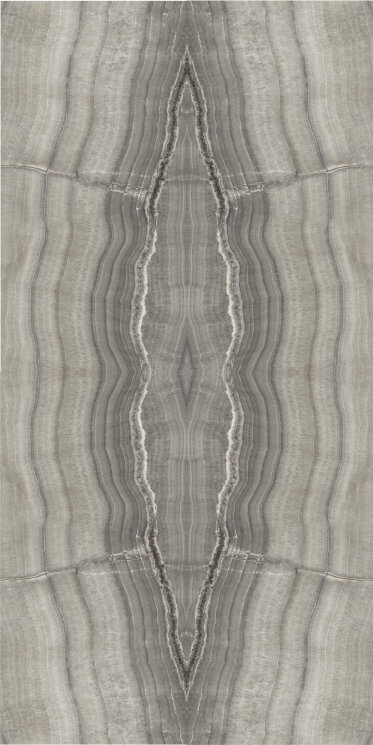 Декор 120x240 Grey Bookmatch Pol - Skorpion - 79414 з колекції Skorpion Cerdomus