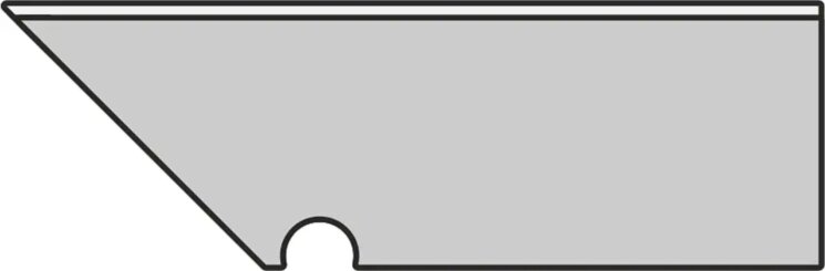 Сходинка 7.2x30 A7NP Boost Stone Clay Battiscopa Sag.Sx Atlas Concorde Boost Stone з колекції Boost Stone Atlas Concorde