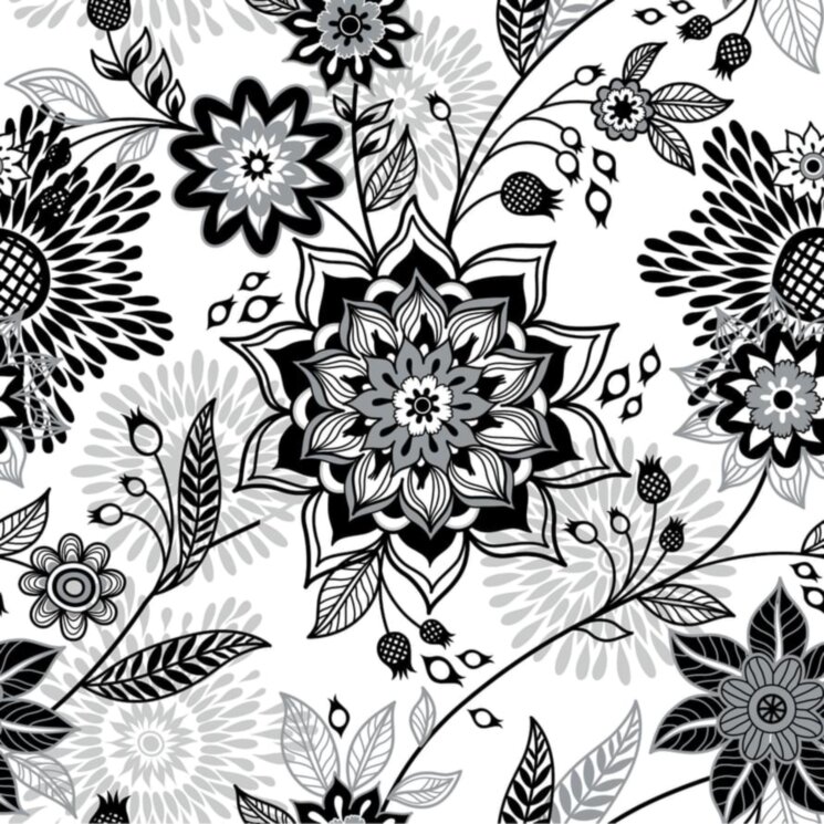 Декор Nero Dec A3 12.5x12.5 Colibri Vallelunga з колекції Colibri Vallelunga