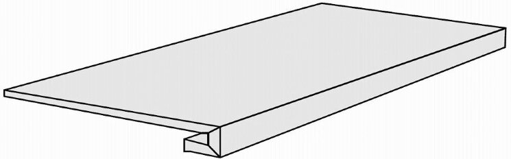 Сходинка (33x120) 739921 Bianco Naturale Grx3 - Alabastri di Rex з колекції Alabastri di Rex Rex