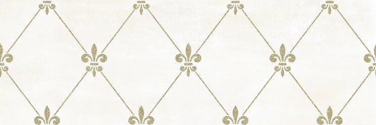 25x75 PMRD32 INS. FLORENTINE LILY IVORY Paul Ceramiche More! з колекції More! Paul Ceramiche