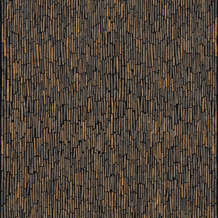 Плитка 120x120 Fossil Brown Malevic Lappato Lucido Rett. - Tele di Marmo Reloaded - E05Q з колекції Tele di Marmo Reloaded Emilceramica