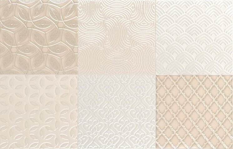 Декор Decor Mix Bijou Sand 27x42 Aline Aleluia з колекції Aline Aleluia
