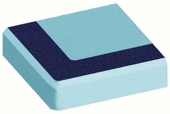 Куточок 12x12 256-Azmr Esquina/Ext Angromo As Azul-Public Pools-A035392 з колекції Public Pools Ape