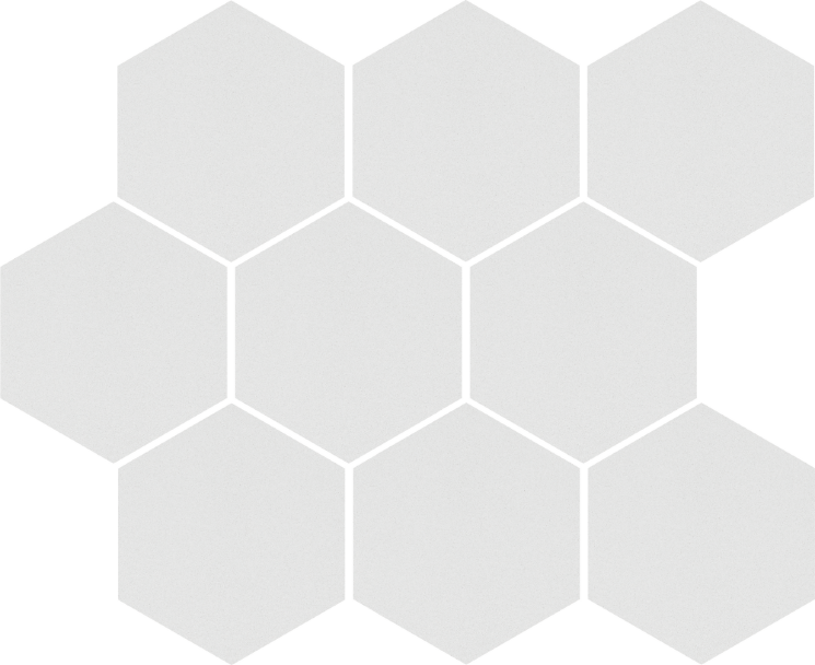 Плитка 27x33 Cambia white lappato heksagon (36750) Cerrad з колекції Cambia Cerrad
