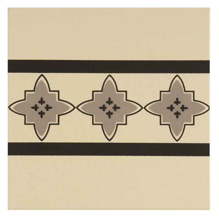 Декор Marrakech Corner Light Grey And Black On White 15.1x15.1 Odyssey Original Style з колекції Odyssey Original Style Декор Marrakech Corner Light Grey And Black On White 15.1x15.1 Odyssey Original Style з колекції Odyssey Original Style