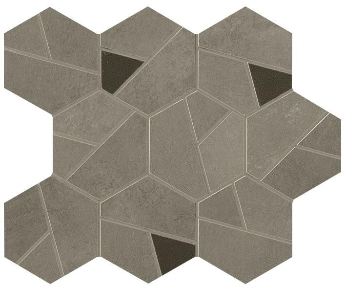 Мозаїка Boost Pro Taupe Mosaico Hex Coffee A0QP з колекції Boost Pro Atlas Concorde