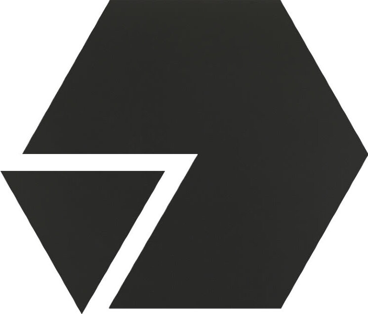 Декор (12.5x10.8) Ett.+Tria. L6,2 Total Black Sat 5Pl - Slimtech Nest з колекції Slimtech Nest Lea