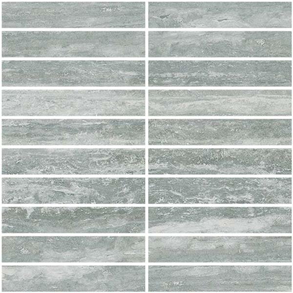 Мозаїка Grey Mosaico Glossy 30x30 I Travertini Rex з колекції I Travertini Rex Мозаїка Grey Mosaico Glossy 30x30 I Travertini Rex з колекції I Travertini Rex