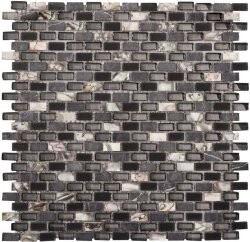 Мозаїка Tribal Pearl Black 28.6x28.3 Mosaics LAntic Colonial