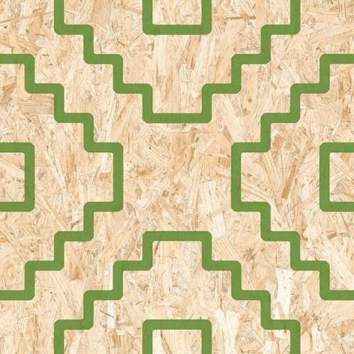 Декор Seriaki R Natural Verde 59.3x59.3 Strand Vives з колекції Strand Vives