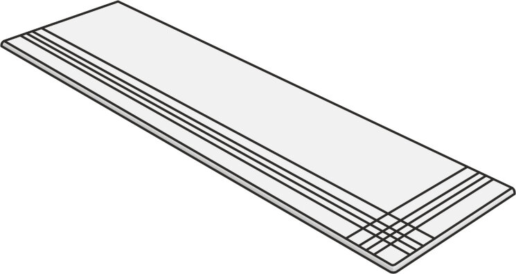 Сходинка 33x120 Euka Gst Grig R - Eureka - EF4Z з колекції Eureka Provenza Сходинка 33x120 Euka Gst Grig R - Eureka - EF4Z з колекції Eureka Provenza