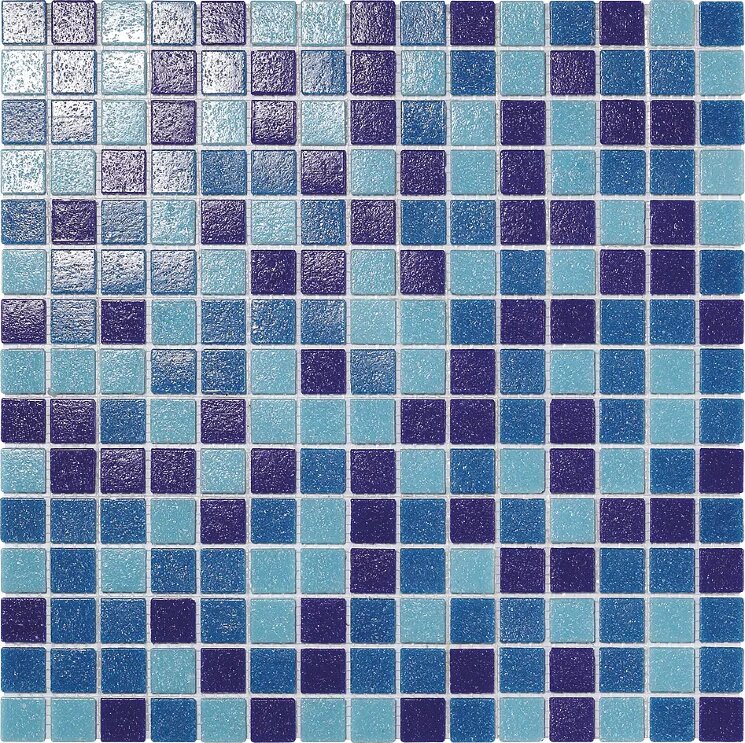 Мозаїка 32.7x32.7 0414/SWC SWIMMER MIX BLU Boxer Swimmer з колекції Swimmer Boxer