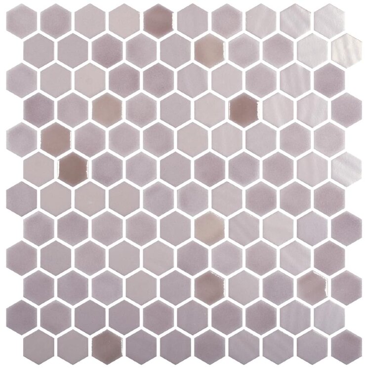 Мозаїка Dun 30.1x29 Hexagon Blends Onix Mosaico з колекції Hexagon Blends Onix Mosaico