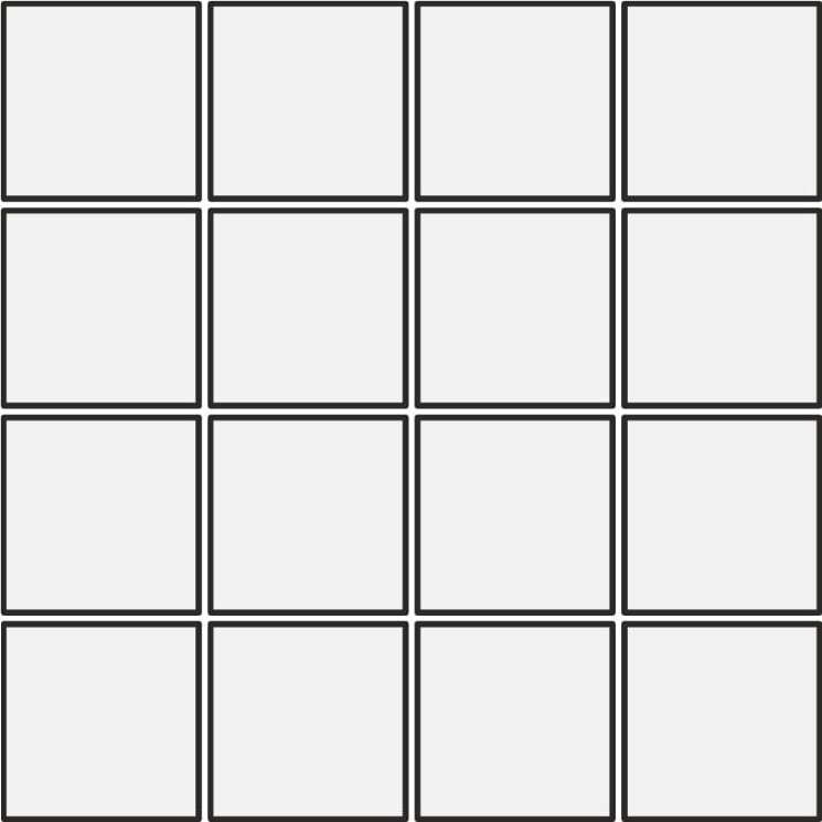 Мозаїка Wave Matte 6 mm Mosaico 7.5x7.5 30x30 BW Marble Floor Gres з колекції BW Marble Floor Gres