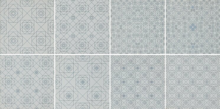 Плитка 60x60 Geometric Random R. - Frame - LD84 з колекції Frame Refin Плитка 60x60 Geometric Random R. - Frame - LD84 з колекції Frame Refin