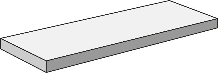 Кутова сходинка Sns 900 Angolare Top Sx Stone Grey Natx 4 5 - 32x120 6651 Sensi 900 з колекції Sensi 900 ABK