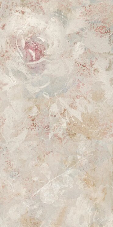 Плитка 60x120 RPL133 DECORO TENDER Cotto Petrus Carta da Parati з колекції Carta da Parati Cotto Petrus