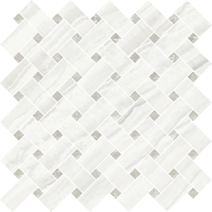Мозаїка 32.5x32.5 0163241 Chesterfield2,7X5,4OniceLx Ricchetti Pure з колекції Pure Ricchetti
