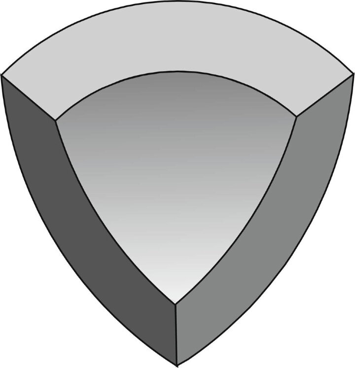 L-елемент (3x3) Acqua Unghia Int - I Chiaro Scuri з колекції I Chiaro Scuri Giovanni De Maio